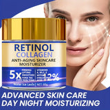 Face Retinol Anti Aging Firming Moisturizer Hyaluronic Acid Collagen Cream
