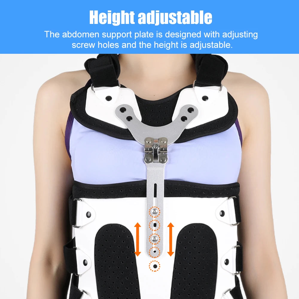 Thoracolumbar Fixed Spinal Adjustable Back Brace