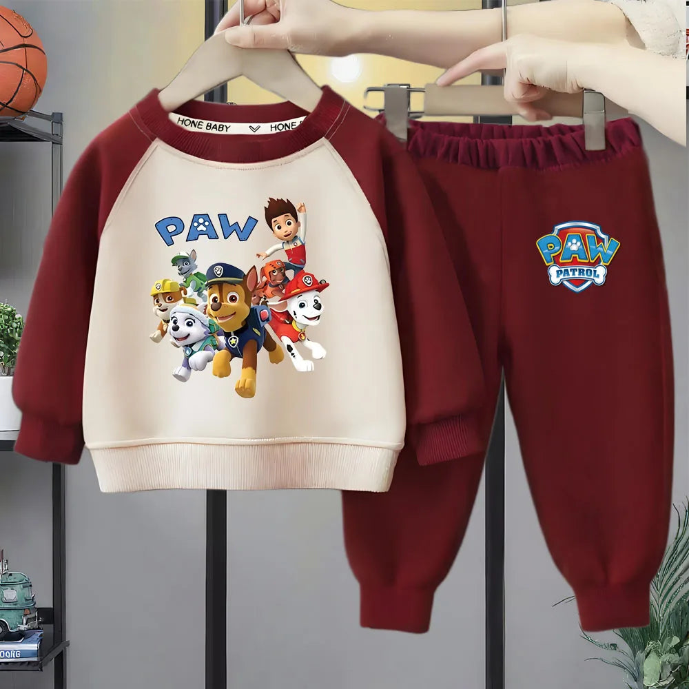 Kids' 2Pcs PAW Patrol Hoodie Sweatshirt and Sweatpant Suit Set