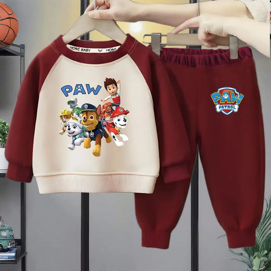 Kids' 2Pcs PAW Patrol Hoodie Sweatshirt and Sweatpant Suit Set