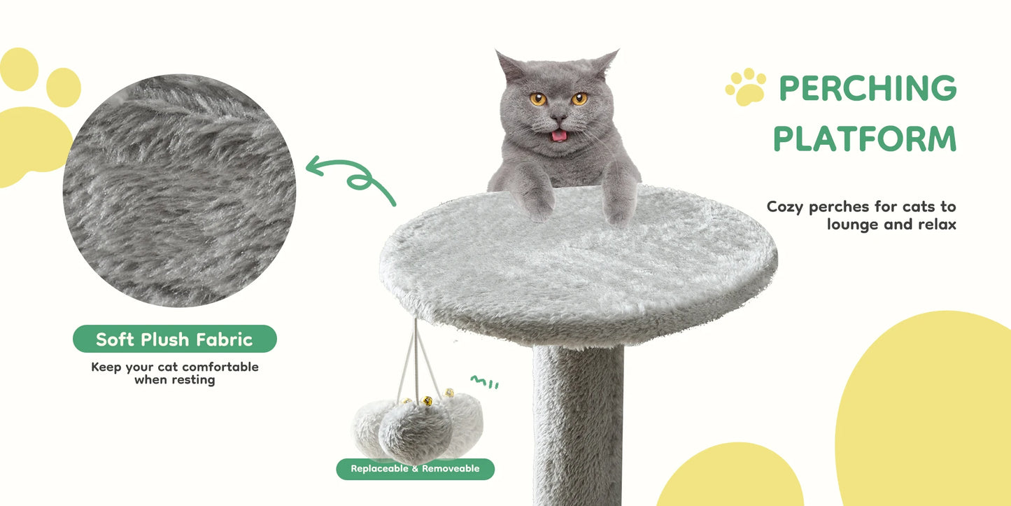 Cat Tree Tall Multi Cat Climbing Tower
