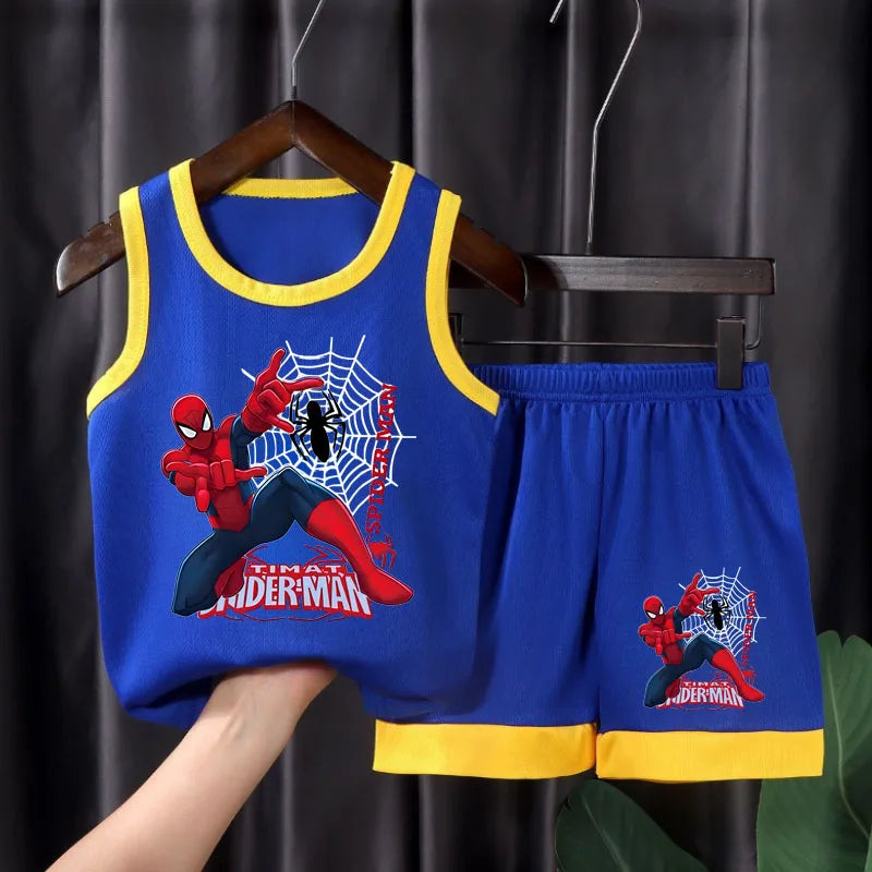 Kids' Breathable Comfy Mesh Basketball Outfit Set