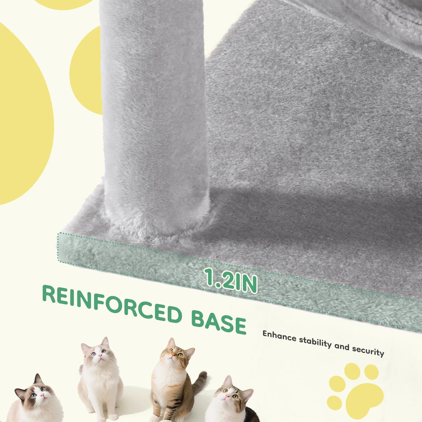 Cat Tree Tall Multi Cat Climbing Tower