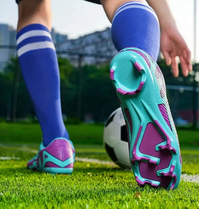 Men's Ultralight Turf Soccer Football Boots Cleats