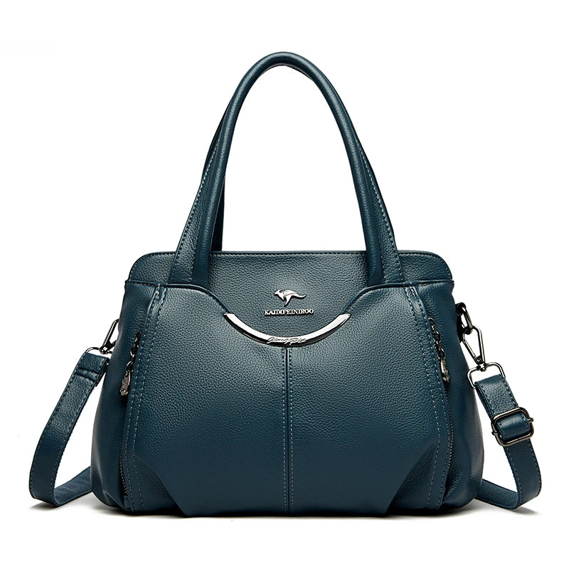 Women's High-Quality Soft Leather Shoulder Handbag