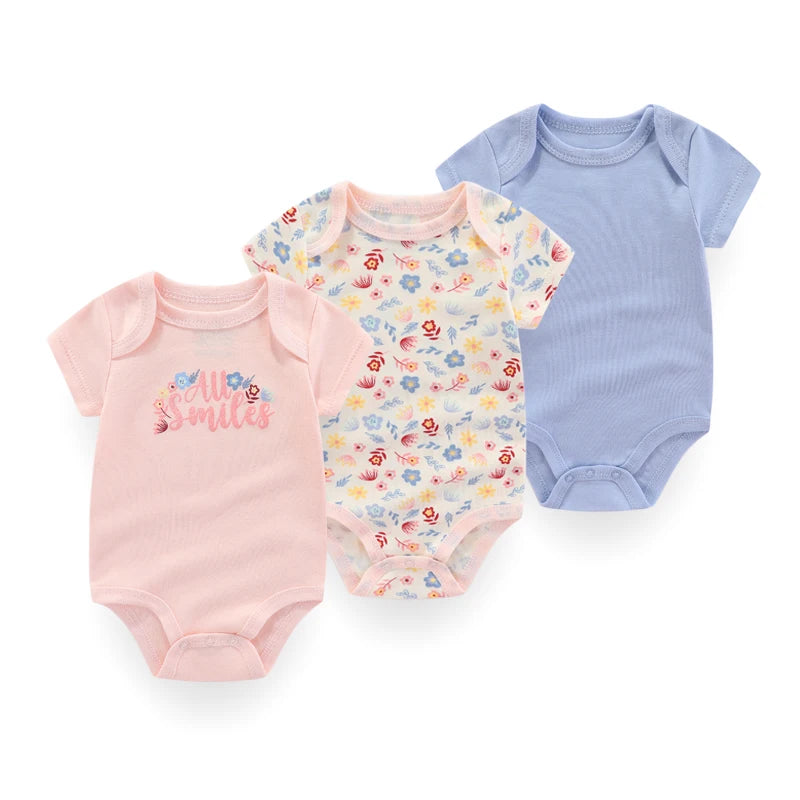 Baby Newborn Cotton Short Sleeve Bodysuit