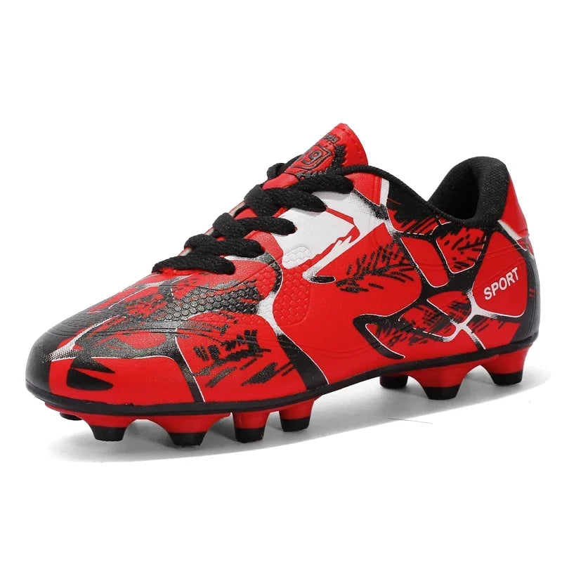 Men Kids Ultralight Non Slip Grass Soccer Cleats Boots