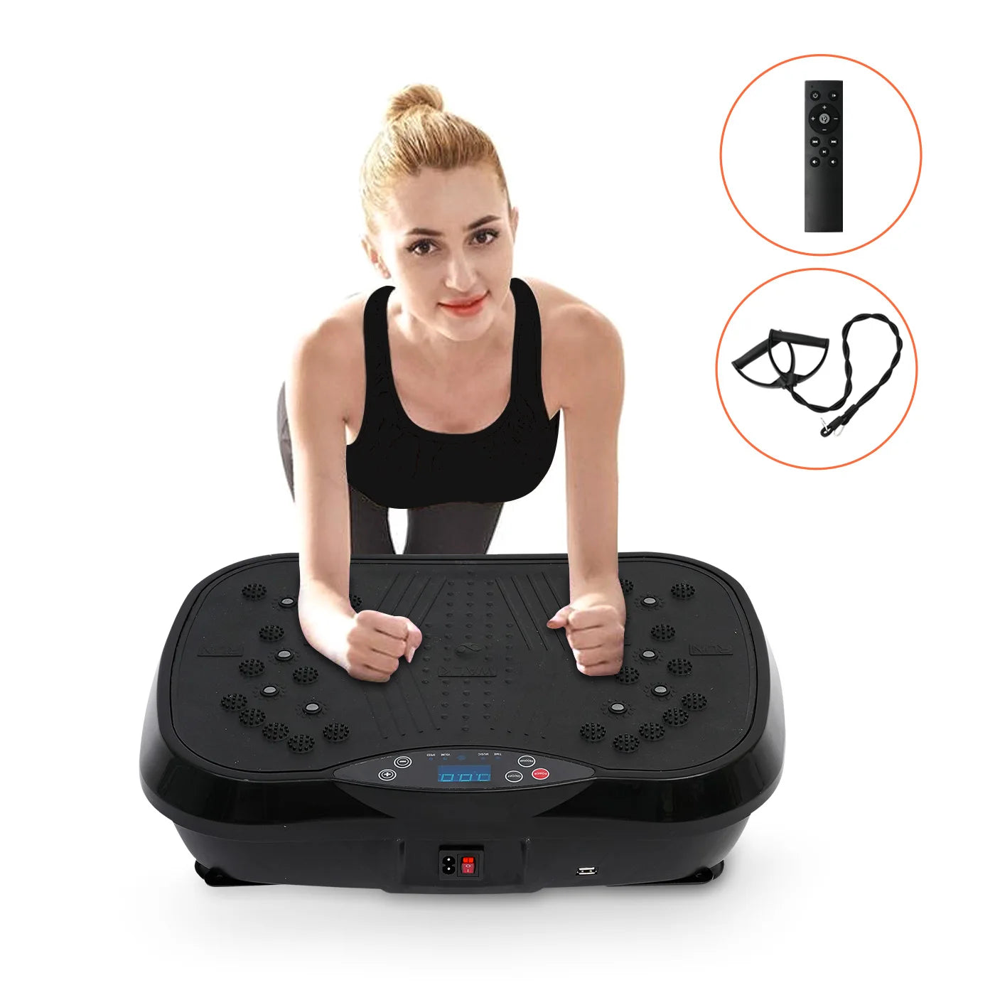 Vibration Plate Exercise Machine Fat Burning Fitness Fat Workout