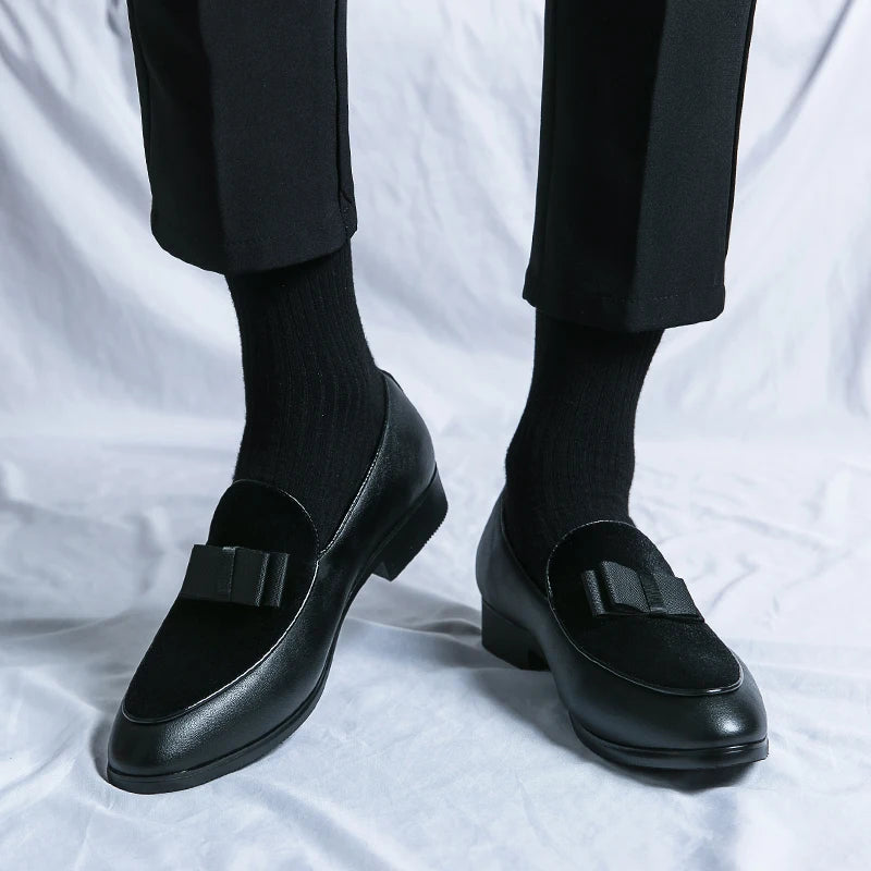 Men's Fashion Casual Leather Classic Office Shoes Loafers
