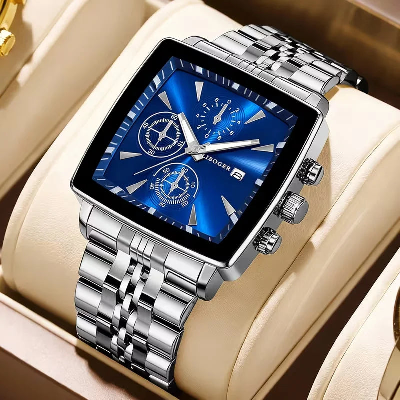 Men's Quartz Stainless Steel Wristwatch