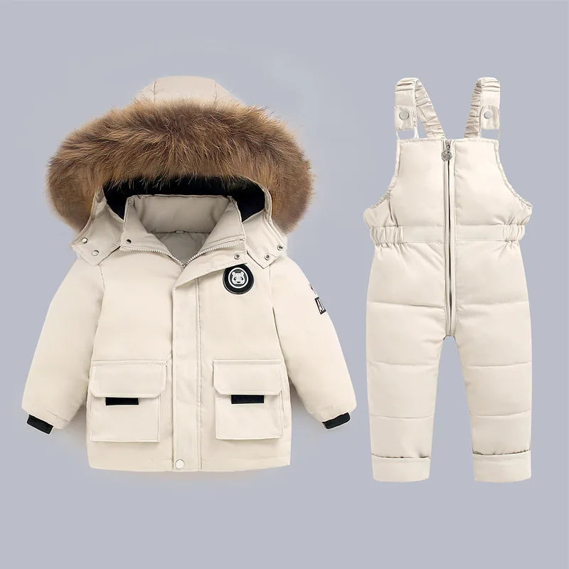Kids' 2Pcs Baby Toddler Jacket Jumpsuit Set