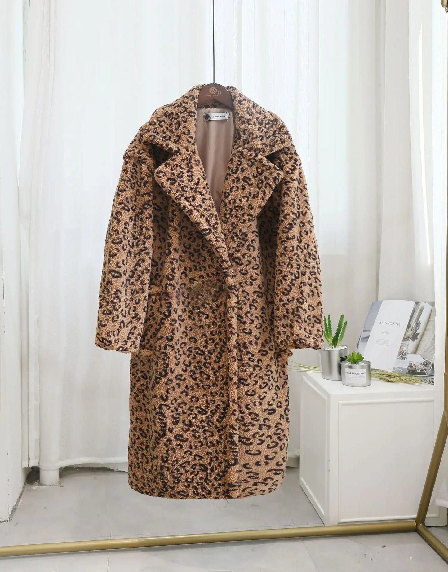 Women's Faux Fur Luxury Plush Coat