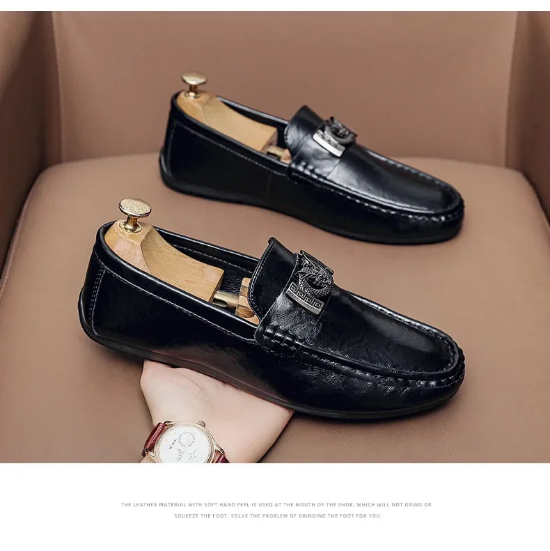 Men's Artificial Leather Upper EVA Insole Comfortable Loafers Shoes
