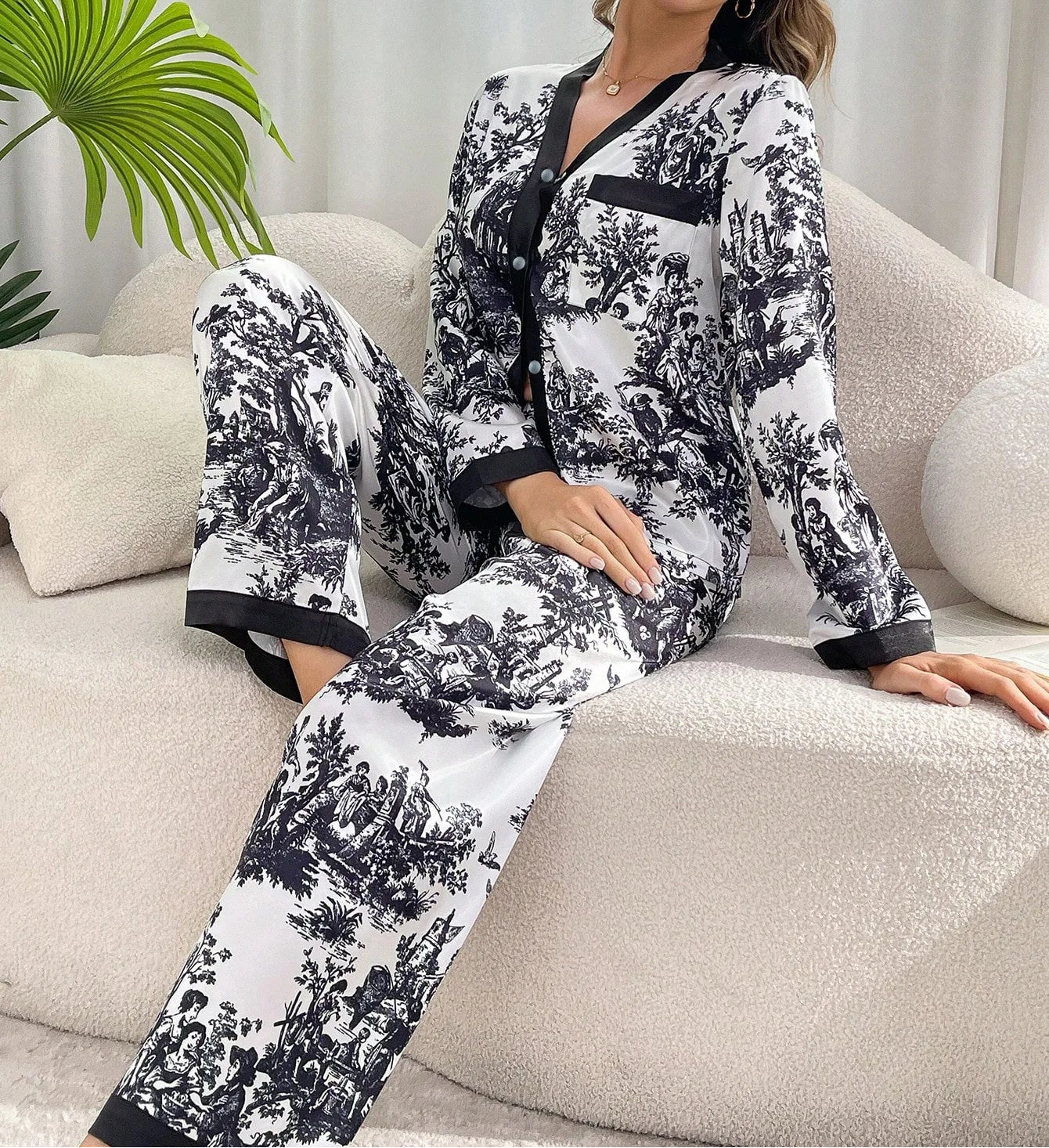 Women's Pajamas Sleepwear Lounge Set