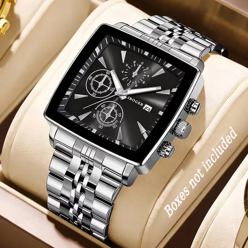 Men's Quartz Stainless Steel Wristwatch