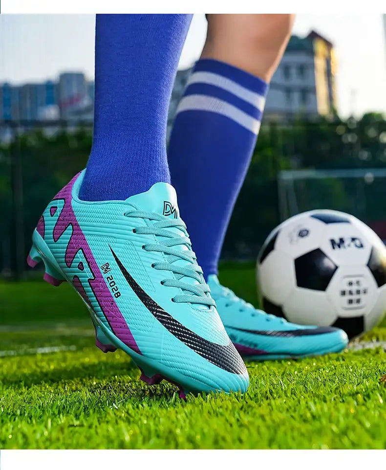 Men's Ultralight Turf Soccer Football Boots Cleats