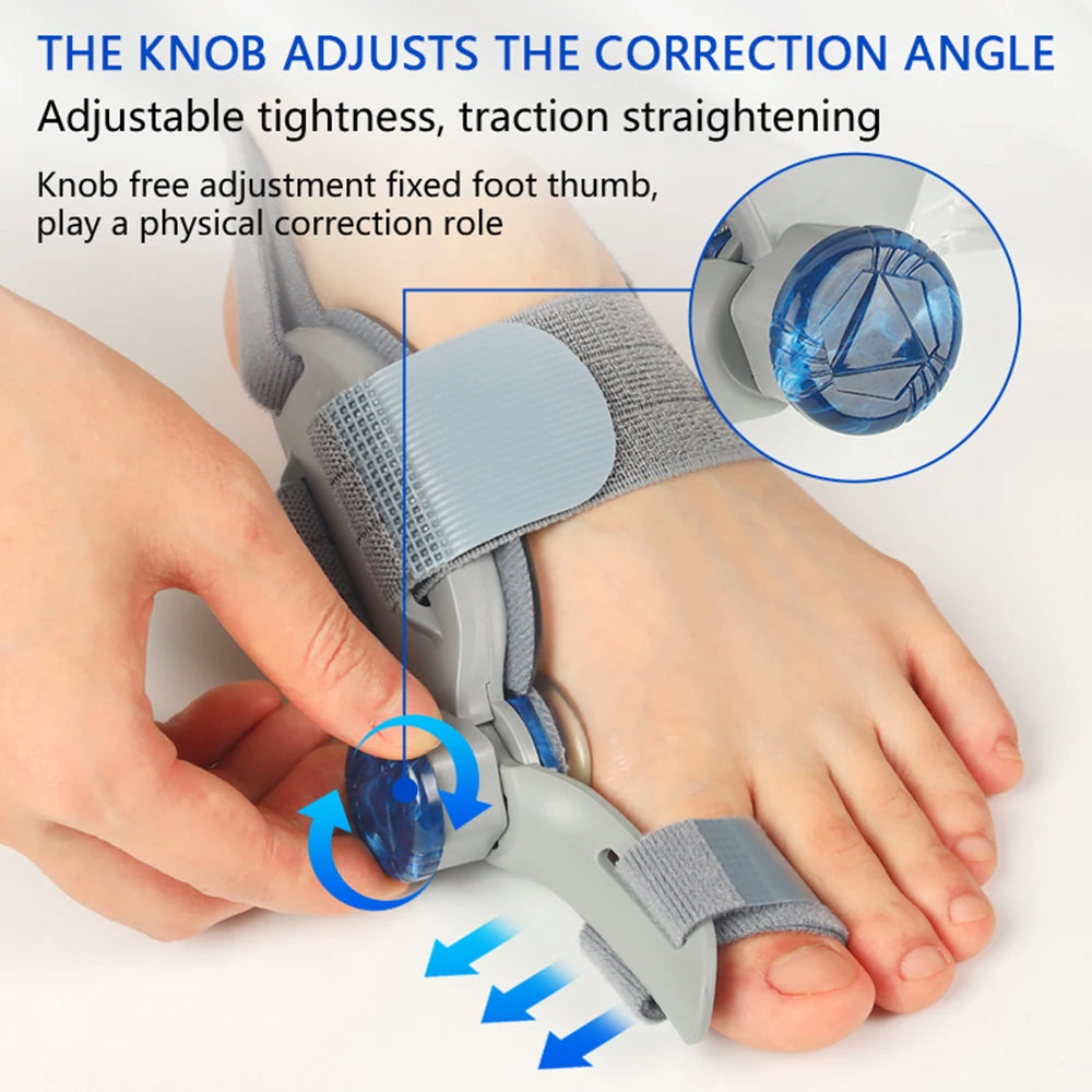 Toe Adjuster Orthotics Bone Thumb Adjustable Tool Care