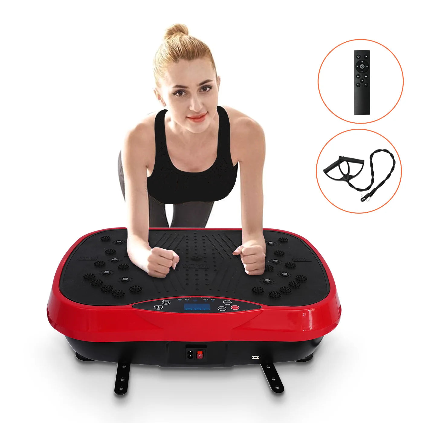 Vibration Plate Exercise Machine Fat Burning Fitness Fat Workout