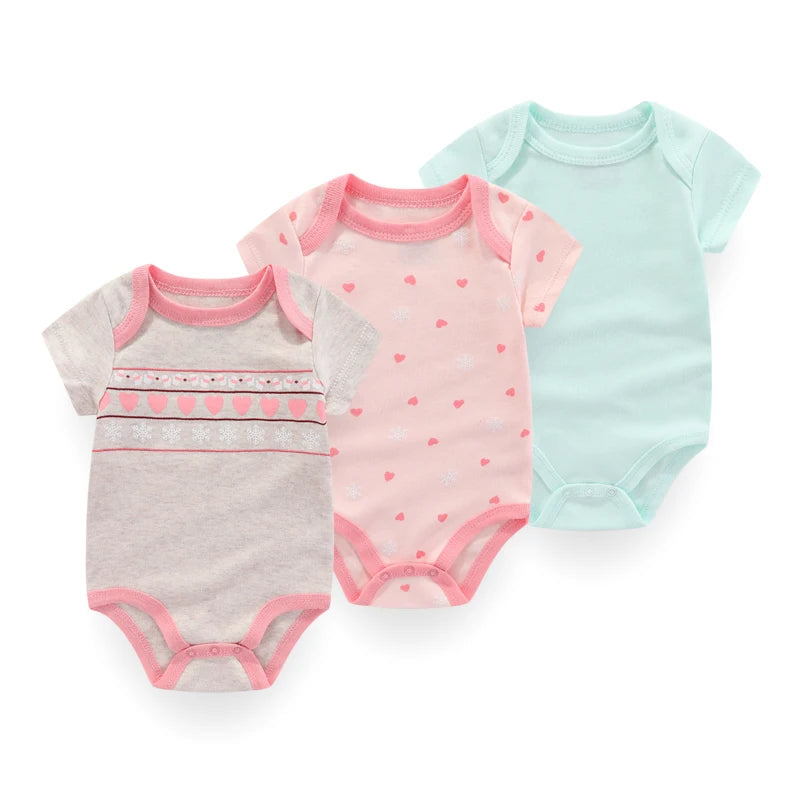 Baby Newborn Cotton Short Sleeve Bodysuit