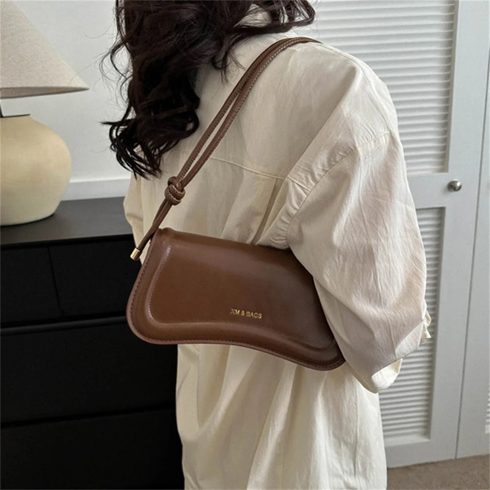 Women's PU Leather Small Top Handle Purse Handbag