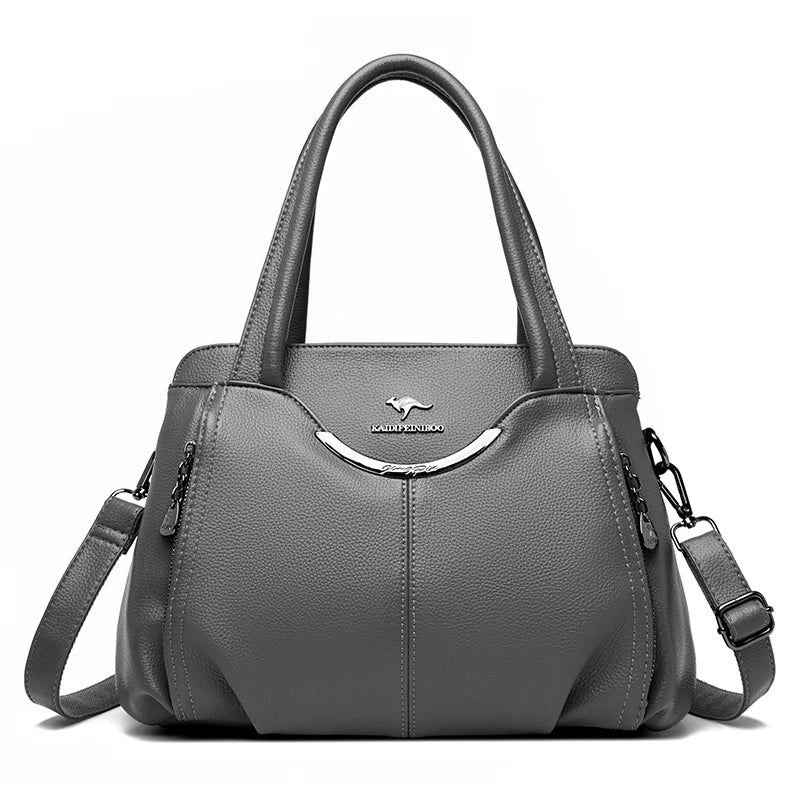 Women's High-Quality Soft Leather Shoulder Handbag