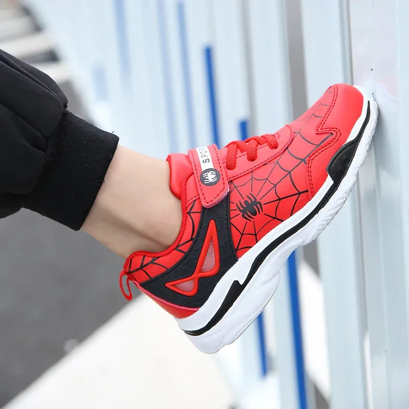 Kids PU Leather Fashion Casual Sports Sneakers