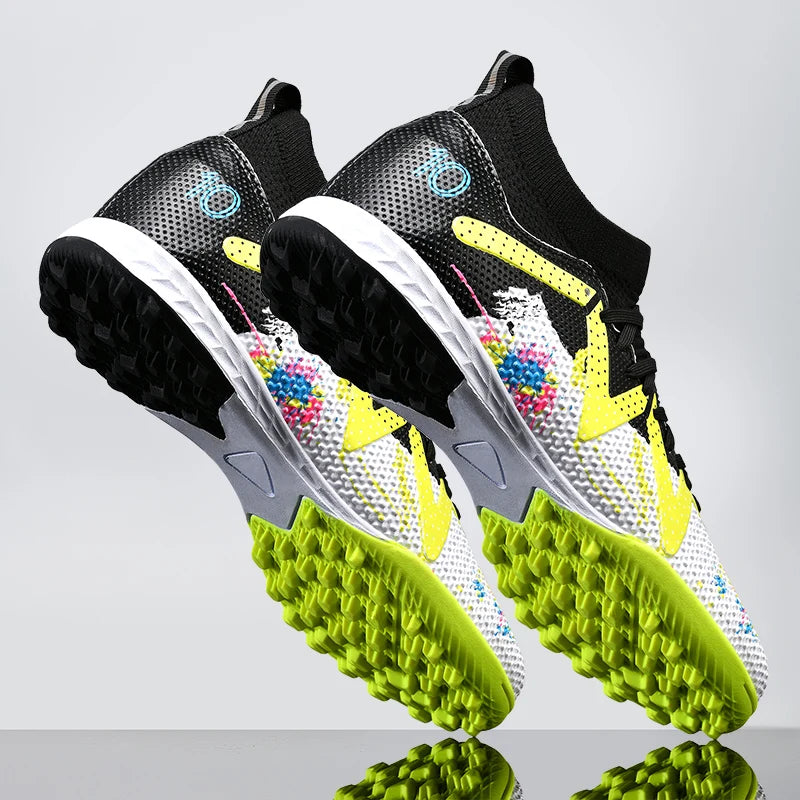 Men's Professional TF Durable Non-Slip Football Soccer Cleats