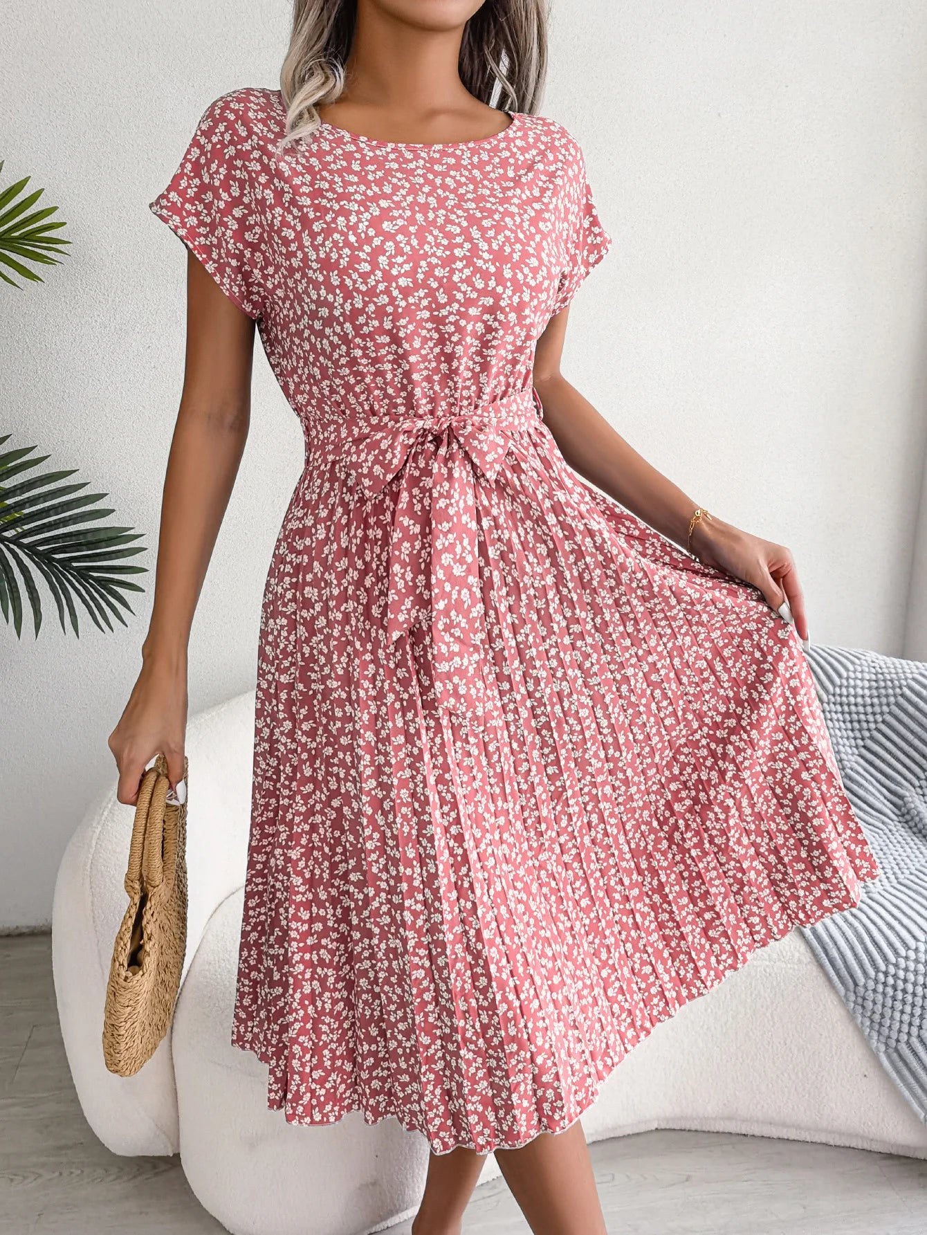 Women's Short Sleeve Summer Dress