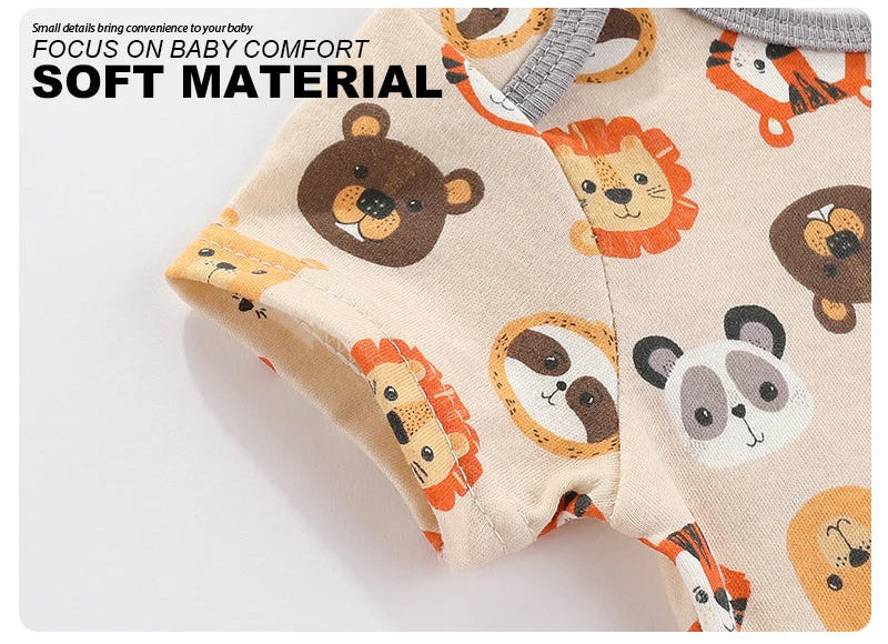 Baby Newborn Cotton Short Sleeve Bodysuit