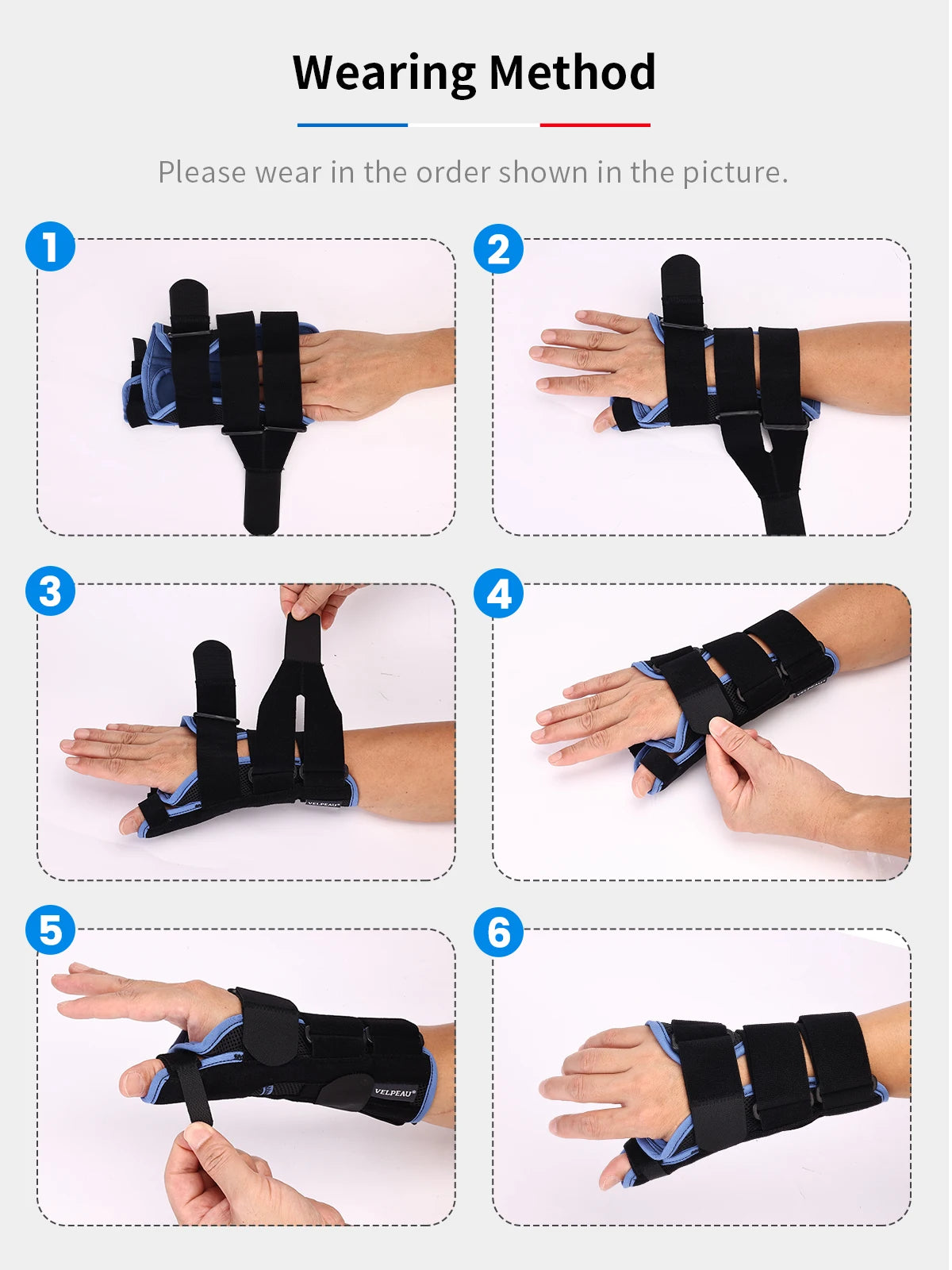 Wrist Brace Thumb Support Breathable Sprain Hand Fixation