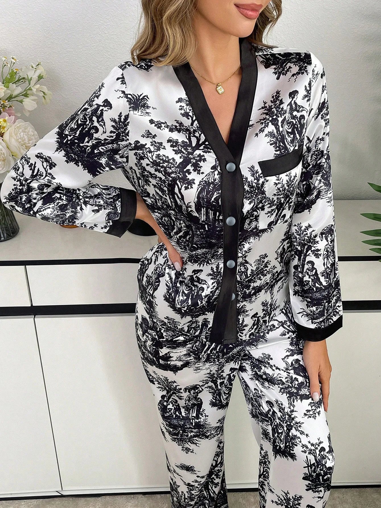 Women's Pajamas Sleepwear Lounge Set