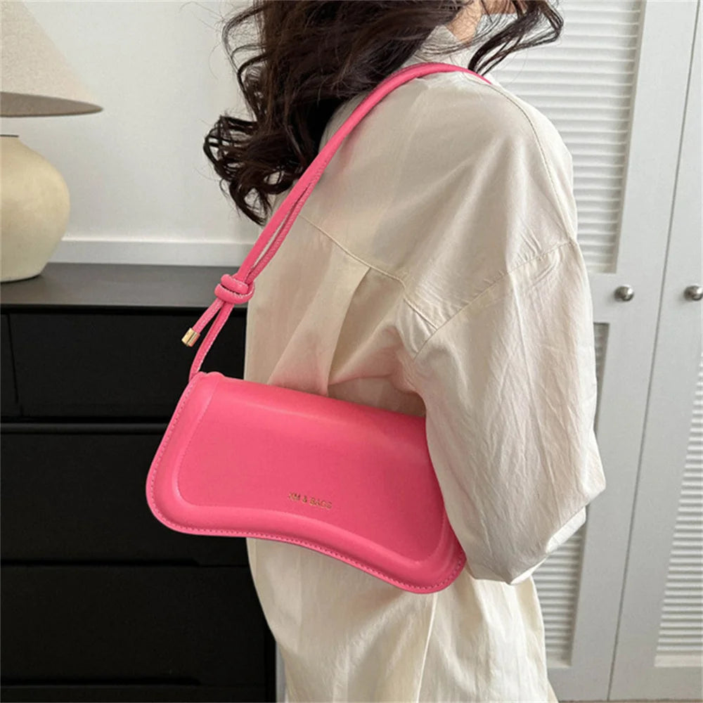 Women's PU Leather Small Top Handle Purse Handbag