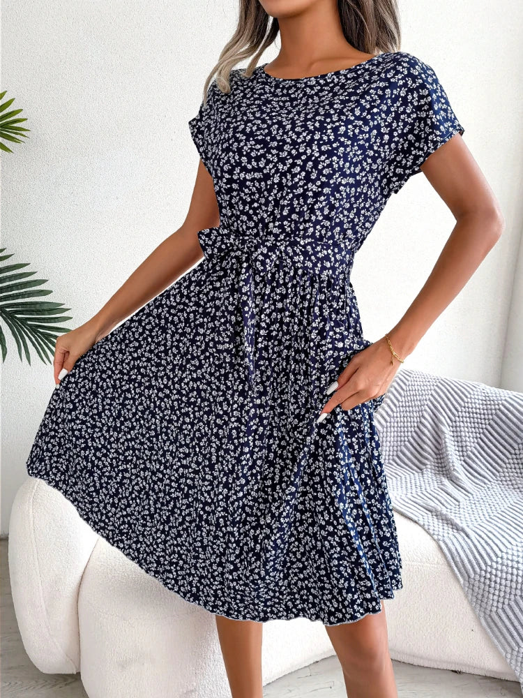 Women's Short Sleeve Summer Dress