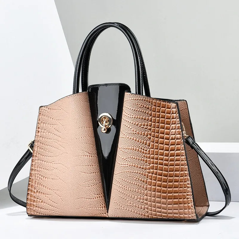 Women's High Quality Leather Shoulder Handbag