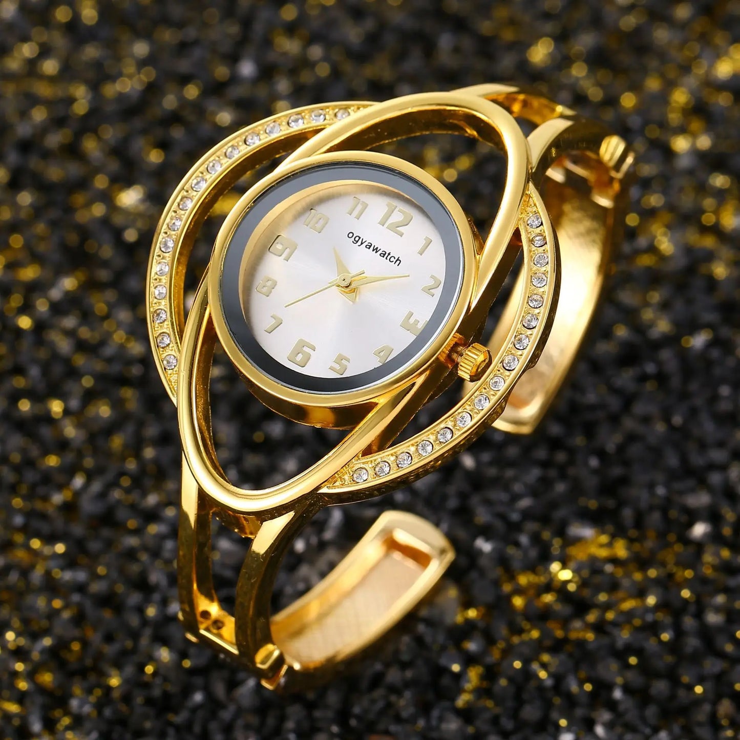 Women's Light Luxury Metal Bracelet Watch