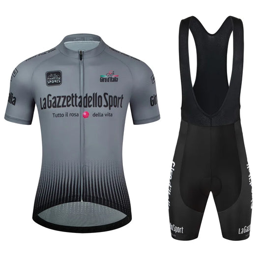 Men's 2Pcs Jersey Short Sleeve Cycling Wear Set