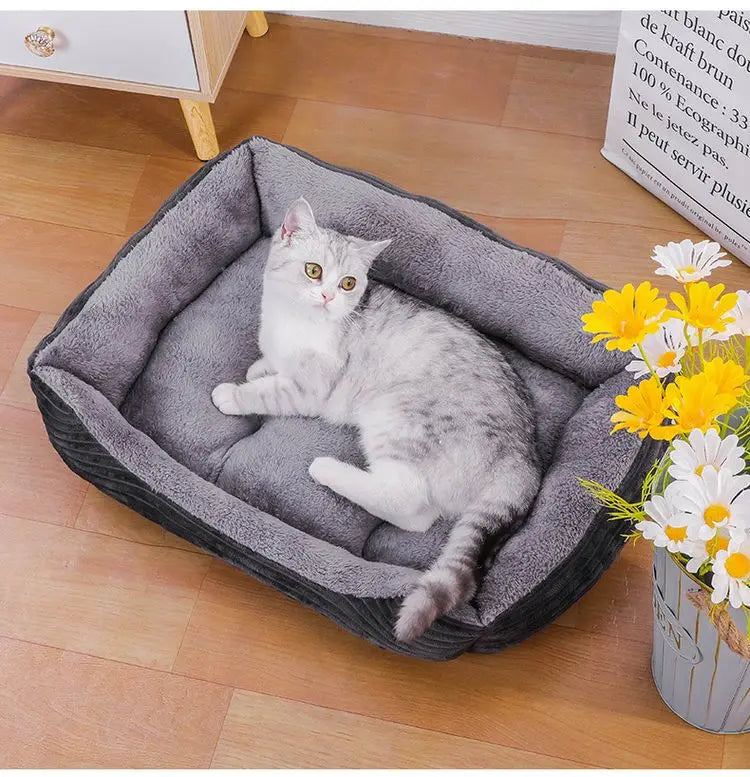 Dog Cat Bed Folding Sofa