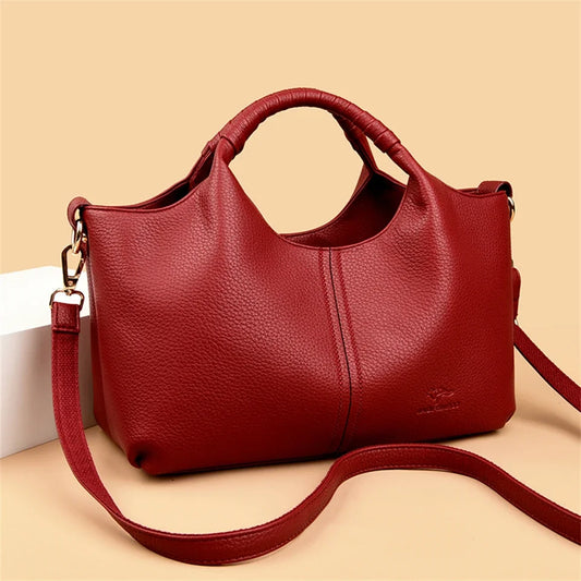 Women's High-Quality Soft Leather Shoulder Bag