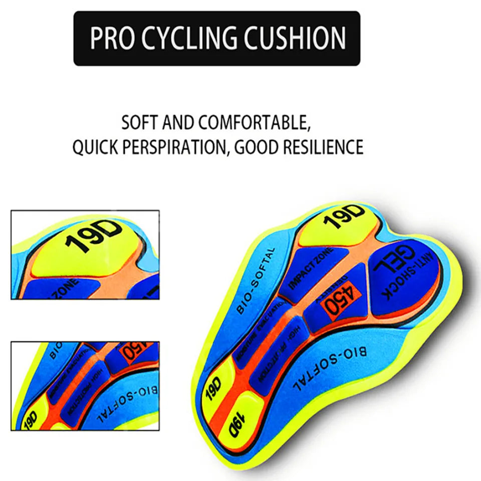 Men's 2Pcs Jersey Short Sleeve Cycling Wear Set