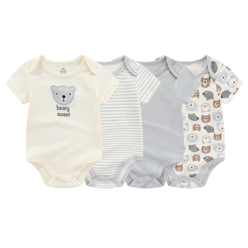 Baby Newborn Cotton Short Sleeve Bodysuit