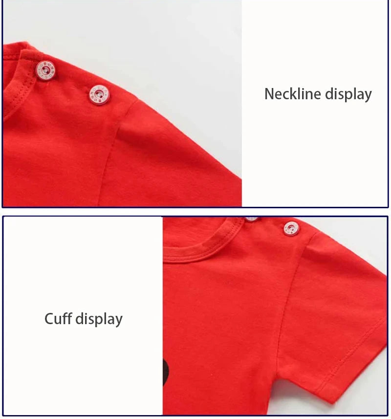 Kids' Cotton T-Shirt Short Set