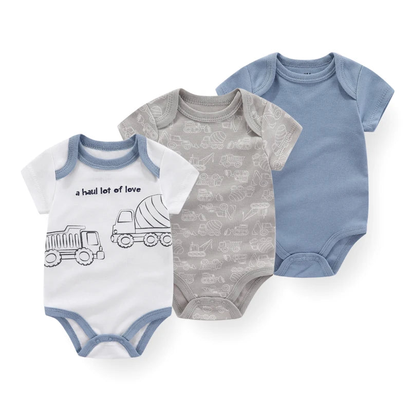 Baby Newborn Cotton Short Sleeve Bodysuit