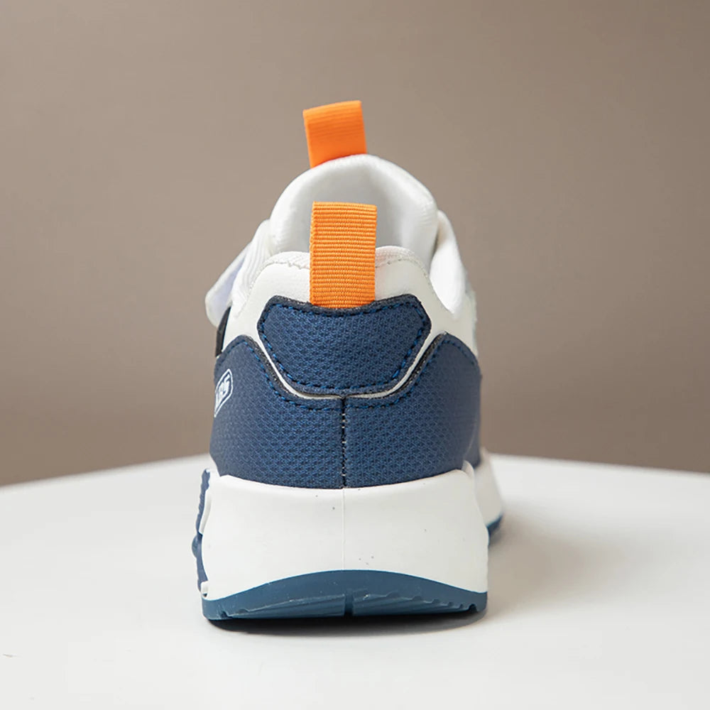 Kid's PU Leather Soft Soled Trend Sneakers