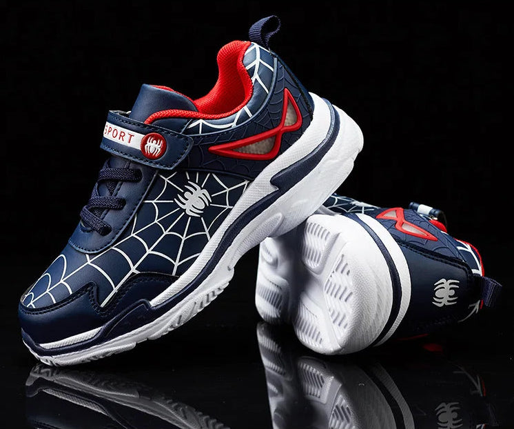 Kids PU Leather Fashion Casual Sports Sneakers