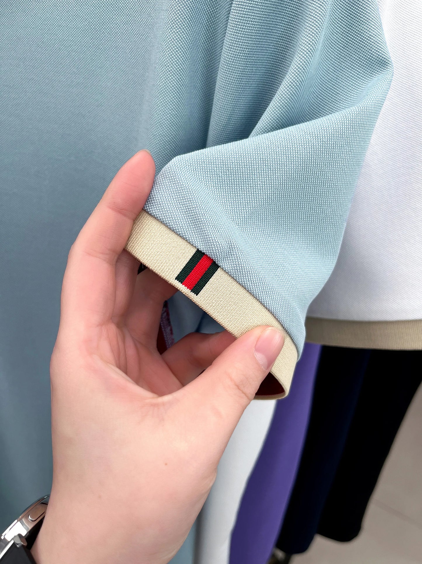 Men's Short Sleeve Fashion Trend Polo Shirt