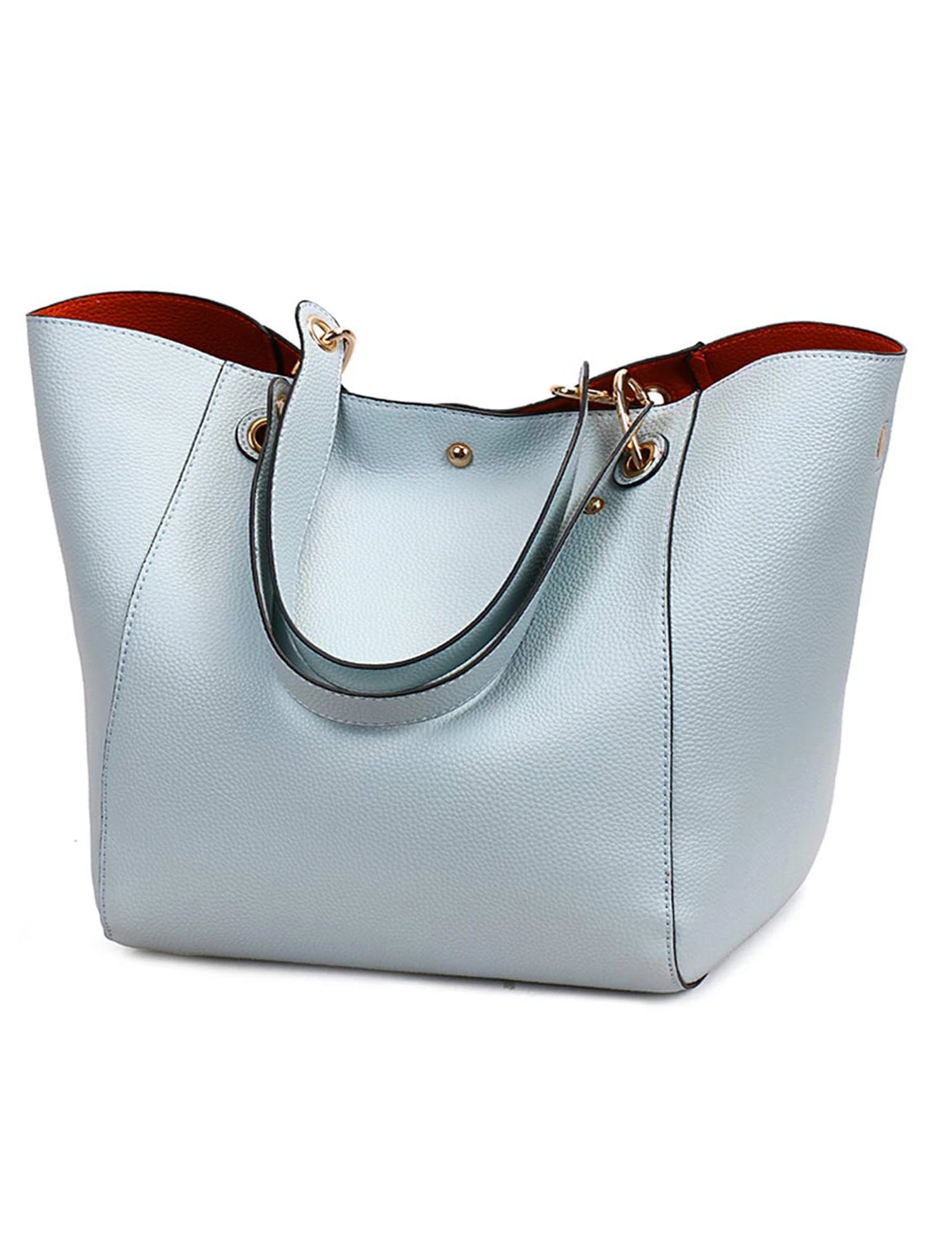 Women Large PU Leather Waterproof Hand Shoulder Bag