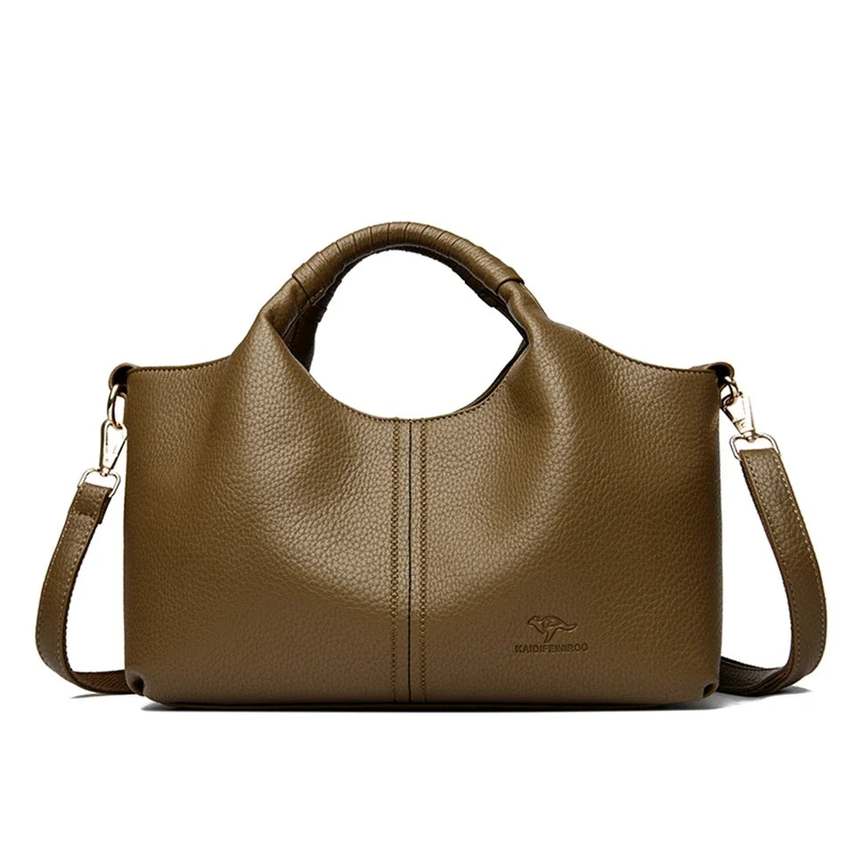 Women's High-Quality Soft Leather Shoulder Bag