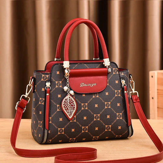 Women's Classic Retro Diagonal Cross Shoulder Handbag