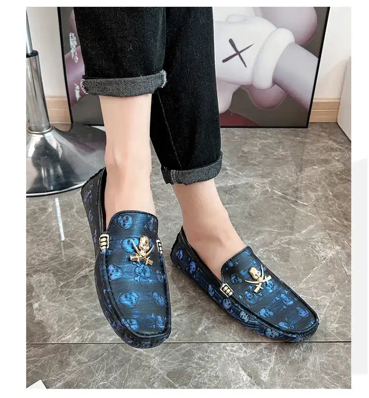 Men's High-Quality Genuine Leather Versatile Shoes Loafers