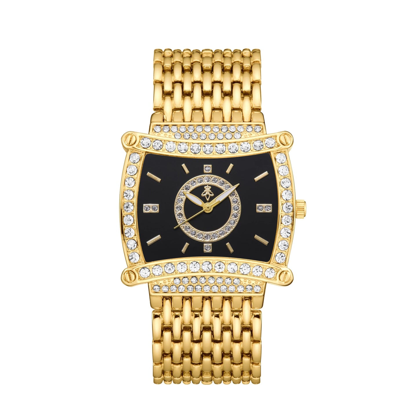 Women's Luxury Diamond-Set Dial Water Resistant Quartz Bracelet Watch